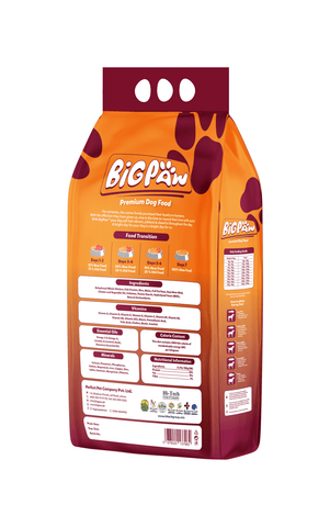 Puppy Paw Premium Puppy Food – 100% Natural, 3kg Pack