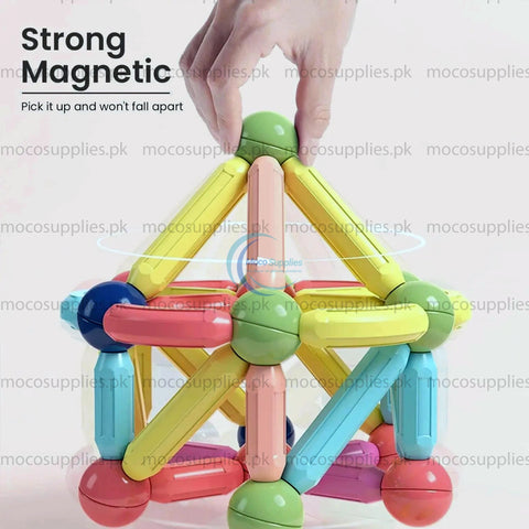 Magnetic Bar Blocks – Educational STEM Building Toy for Kids