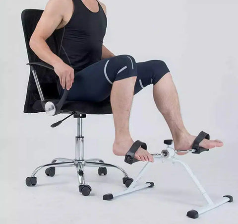 Mini Pedal Exerciser – Compact Arm & Leg Bike with Adjustable Resistance