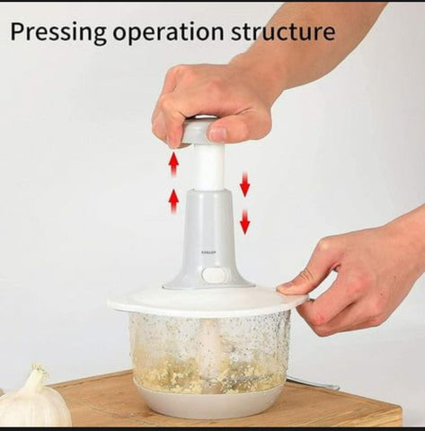 Chop Smarter with Our Manual Hand Chopper – Available in 3 Sizes