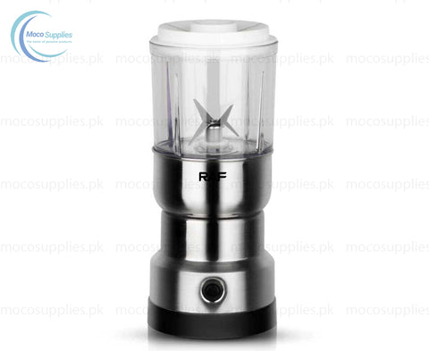Raf 2-in-1 Mini Electric Grinder & Juicer Blender – 150W Stainless Steel, Compact Design for Coffee, Spices & Juicing