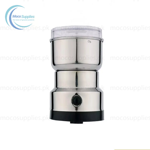 Raf 2-in-1 Mini Electric Grinder & Juicer Blender – 150W Stainless Steel, Compact Design for Coffee, Spices & Juicing